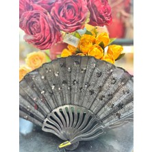 baytoptan Plastik Pullu Yelpaze