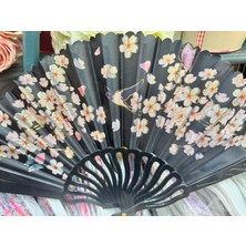 baytoptan Plastik Desenli Yelpaze