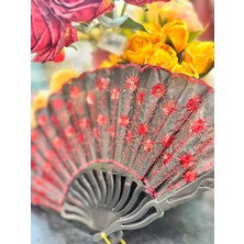 baytoptan Plastik Pullu Yelpaze