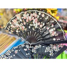 baytoptan Plastik Desenli Yelpaze