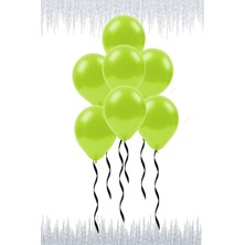 Metalik Açık Yeşil Balon 10'lu M125