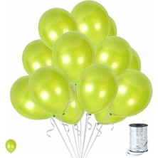 Metalik Yeşil Balon 10'lu M133