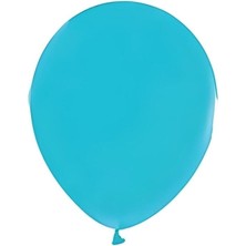 Pastel Balon Turkuaz Mavisi 10'lu