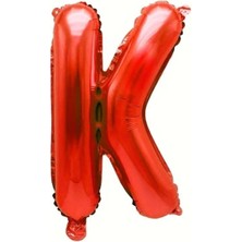 Kırmızı Harf Folyo Balon 16 Inç 36 cm