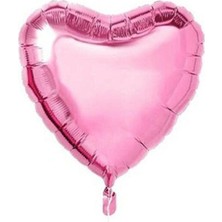 Pembe Kalp Folyo Balon 18 Inç M225