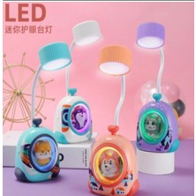 baytoptan Sevimli Hayvanlar Kalp Mini Masa Lambası