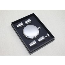 4 Shot Bardaklı Matara Seti ALK3909