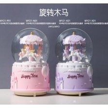 baytoptan Işıklı Müzikli Püskürtmeli Büyük Boy Kar Küresi