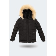 Napolı I Unisex Çocuk Mont & Kaban Siyah ST23JC054-500