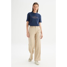 Straight Fit Normal Bel Cepli Pantolon