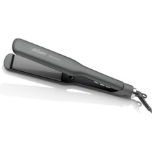 Geniş Seramik Turmalin Saç Düzleştirici, Antrasit, AR5078