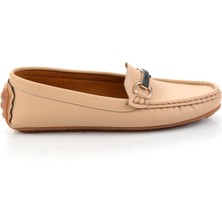 Bej  Kadın Loafer Ayakkabı K01309100509