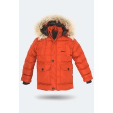 Erkek Çocuk Kiremit Mont Erkek Çocuk Mont Kiremit Mont ST23JC054-682