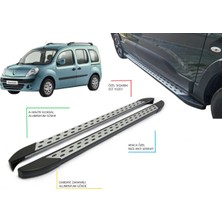 Kangoo Kısa Şase Noktalı Yan Basamak 2008 2009 2010 2011 2012 2013 2014 2015 2016 2017 2018 2019 2020