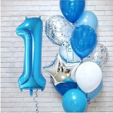 Mavi Yaş Balon Set 1