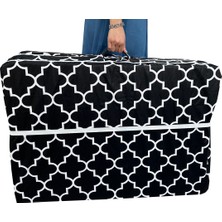 Katlanır Yer Yatağı ve Tek Kişilik Sünger Katlanır Minder Yatak 90X190X10 Cm-Karaçatı