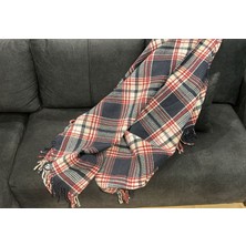 Dinarsu Cozy Life Pamuklu Skoç Tv Battaniyesi 130 x 170 cm