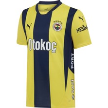 Fenerbahçe Orijinal Lisanslı Unisex 2024-2025 Yeni Sezon Sarı Lacivert Çubuklu Forma