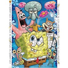 Bikini Altı Renkli Dostlar Dekoratif Çift Katlı Çerçeveli Asılabilir Ahşap Puzzle 250 Parça 30X30