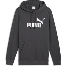 Ess No. 1 Logo Erkek Gri Günlük Stil Sweatshirt 68257344
