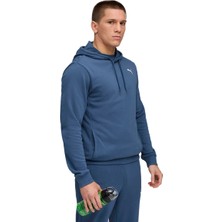 Tad Ess French Terry Erkek Mavi Antrenman Sweatshirt 52591880