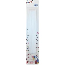 18 cm Beyaz Mum 7'li M588