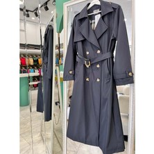 Mrm Trençkot Spor Tarz 4049 - Lacivert - L