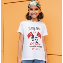 29 Ekim Çocuk Tişörtleri Cumhuriyet Bayramı Tişörtleri Çocuk / Kadın / Erkek Cumhuriyet Tişörtü