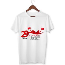 29 Ekim Cumhuriyet Bayramı Tişört 29 Ekim T-Shirt Özel Tasarım Tişört