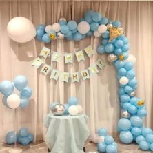 Çıtıpıtıstore Mavi Doğum Günü Balon Seti