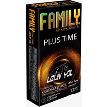 Family Prezervatif Kayganlaştırıcı Uzun Yol 12'li