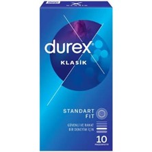 Durex Klasik Prezervatif 10'lu