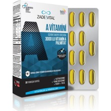 Zade Vital A Vitamini 500 Mg 30 Kapsül