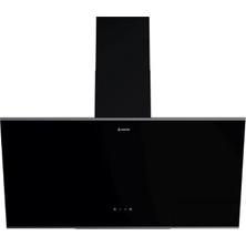 Narte H20090BX, Duvar Tipi Davlumbaz, Siyah, 90 cm