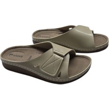 Enova Ortopedik Yumuşak Taban Cırtlı Günlük Kadın Terlik