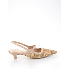 Bej  Kadın Klasik Topuklu Ayakkabı K01209074028