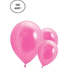 Iç Mekan Dekorasyon Balonu Pembe - 100 Adet