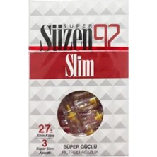 Süzen 92 Slim Filtreli Ağızlık 27'li Slim Filtre + 3 Süper Slim Aparatlı