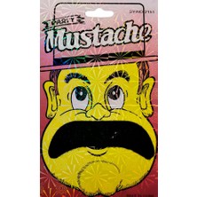 Siyah Renk Yapışkanlı Pala Bıyık