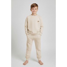 Bisiklet Yaka Erkek Çocuk Eşofman Takımı - 16004