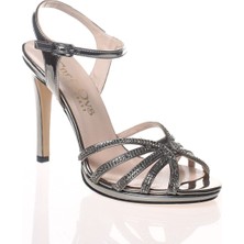 Kadın Platin Abiye Ayakkabı 910755E