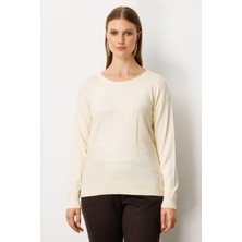 65359 Onteks Kazak Çiçek Işlemeli Dik Yaka