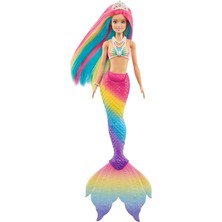 Dreamtopia Renk Değiştiren Sihirli Denizkızı, Gökkuşağı Renginde Saçlar, Suyla Renk Değiştirme Özelliği, 3-7 Yaş Arası Için GTF89