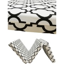 Vip Katlanır Yer Yatağı (8 cm Kalın)Sünger Yatak 80X180X8 Cm-Alaçatı