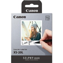 QX10 Selphy Mürekkep ve Kağıt Seti XS-20L (Canon Eurasia Garantili)