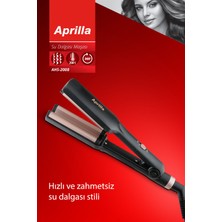 Hızlı ve Parlak Su Dalgası Maşası, Siyah Renk, Kolay Kullanım, Şık ve Pratik Tasarım