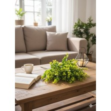 Büyük Şimşir 18 Dallı 45 cm Yapay Ev Vazo Dekor Balkon Süsü