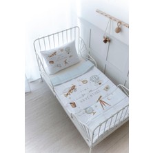 Organik Baskılı Montessori (100X200) Yorgan Seti - Royal Series - Adventure Baby