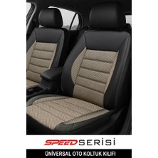 Volkswagen Jetta 1.6 Comfortline Tiptronic (102) 2012 Uyumlu  Jakar Bej Oto Kılıfı Tam Set