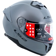 Ls2 Stream Iı Motosiklet Kaskı FF808-NARDO-GREY